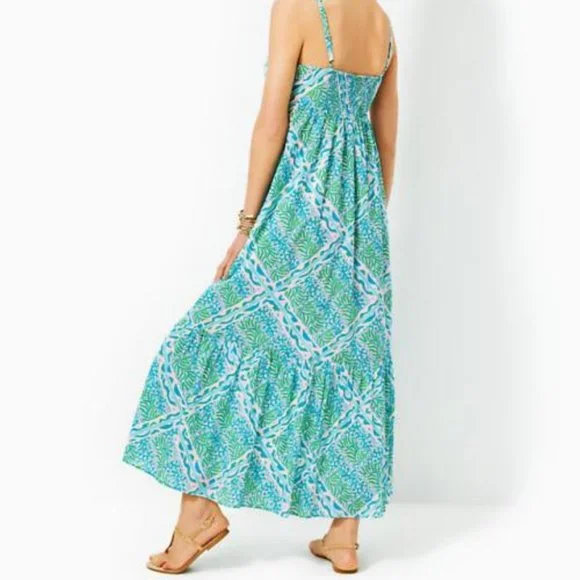 Heidi Cotton Maxi Dress (NWT) - Picture 2 of 5